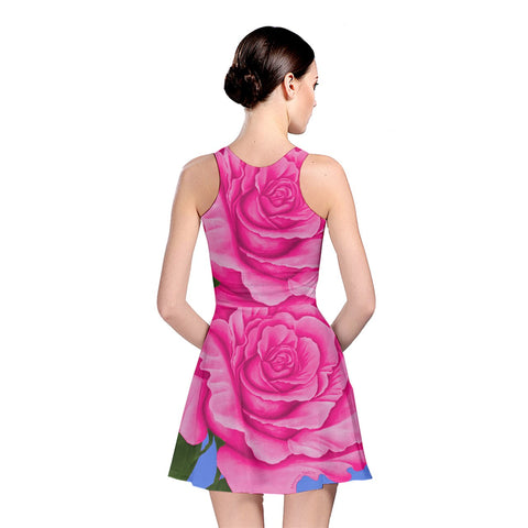 Roses Collections Reversible Skater Dress - dresses - Sharon Tatem LLC.