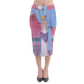 Palm Beach Perfume Art Collection Midi Pencil Skirt - skirts - Sharon Tatem LLC.