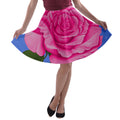 Roses Collections A-line Skater Skirt - skirts - Sharon Tatem LLC.