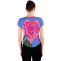 Roses Collections Crew Neck Crop Top - FullTop - Sharon Tatem LLC.