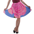 Roses Womens Fashion A-line Skater Skirt - skirts - Sharon Tatem LLC.