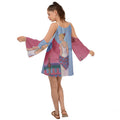 Perfume Kimono Sleeves Womens Boho Dress - dresses - Sharon Tatem LLC.