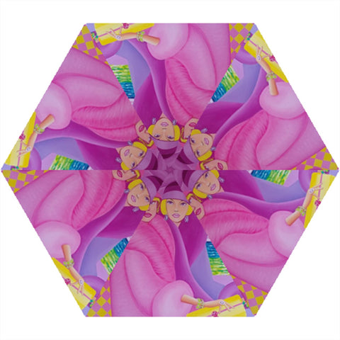 Palm Beach Ladies Mini Folding Umbrella - umbrellas - Sharon Tatem LLC.