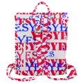 YES Flap Top Backpack - reusable-grocery-bags - Sharon Tatem LLC.