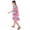Stay Positive! The Yes Frill Swing Dress - dresses - Sharon Tatem LLC.