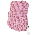 Red Pink Seahorse Pattern Full Print Backpack - reusable-grocery-bags - Sharon Tatem LLC.