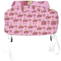 Red Pink Seahorse Pattern Full Print Backpack - reusable-grocery-bags - Sharon Tatem LLC.