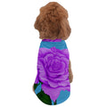 PurpleRoseSign Dog T-Shirt - pet-shirts - Sharon Tatem LLC.