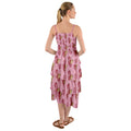Pink Seahorses Layers Fringe Dress - dresses - Sharon Tatem LLC.