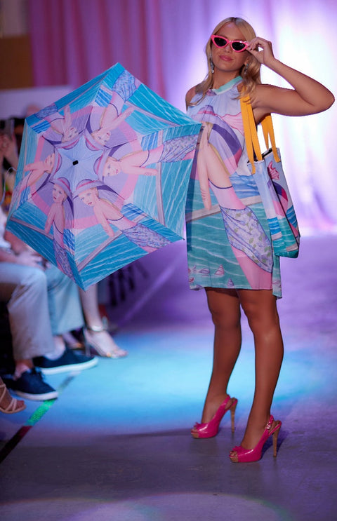 Womens dress Palm Beach Purple Chiffon Halter Dress - Chiffon Dress Collection - Sharon Tatem LLC.