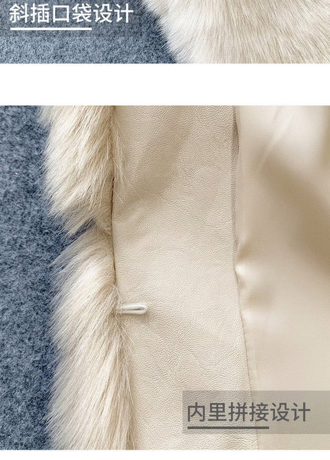 Faux Fur Sleeveless Vest Jacket Autumn Winter Elegant Fashion Vest Style Fashion Long Female Solid Color Autumn 2022 - Vests & Waistcoats - Sharon Tatem LLC.