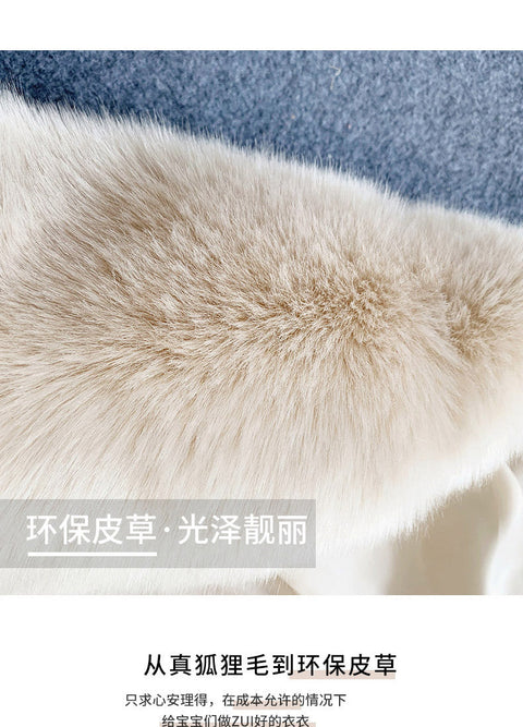 Faux Fur Sleeveless Vest Jacket Autumn Winter Elegant Fashion Vest Style Fashion Long Female Solid Color Autumn 2022 - Vests & Waistcoats - Sharon Tatem LLC.