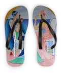 Art Deco Cruising Women Flip Flops - Accessories - Sharon Tatem LLC.
