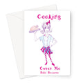 Bibi Because Cooking Cures Me  Greeting Card - Prints - Sharon Tatem LLC.