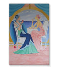 Art Deco Cruising Women Canvas - Wall Decor - Sharon Tatem LLC.