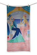 Art Deco Cruising Women Towel - Homeware - Sharon Tatem LLC.