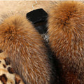 Elegant Outerwear 2020 Streetwear Warm Fur Hooded Leopard Faux Fur Coat Warm Fluffy Fake Fur Jacket Long Winter Overcoat Ladies - Faux Fur - Sharon Tatem LLC.