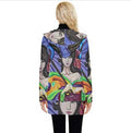 Womplay Button Up Hooded Coat Maidens and Heroins - skirts - Sharon Tatem LLC.