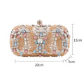 Crystal Clutch Bag for Wedding Party Luxury Rhinestone Clutch Purse and Handbag Banquet Chain Shoulder Bag - Home - Sharon Tatem LLC.