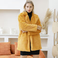 2022 Autumn Winter New Women Faux Fur Coat Elegant Fluffy Thick Warm Artificial Fur Coats - Faux Fur - Sharon Tatem LLC.