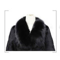 High Quality Winter Warm Fluffy Faux Fur Coats Jackets Women Furry Short Faux Fox Fur Collar Jacket Overcoat Lu1238 - Faux Fur - Sharon Tatem LLC.