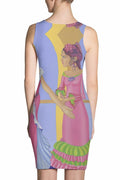 Sharon Tatem Fashion Printed Fitted Dress -  - Sharon Tatem LLC.