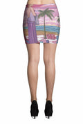 Sharon Tatem Fashion Stretch Mini Skirt Melissa - Mini Skirt - Sharon Tatem LLC.