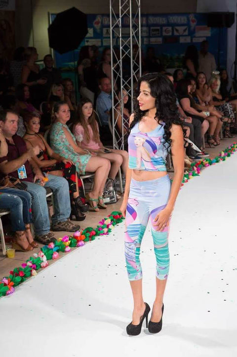 Sharon Tatem Fashion Capri Leggings Palm Beach Collection - Capri Leggings - Sharon Tatem LLC.