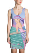 Sharon Tatem Fashion Body Contour Dress Palm Beach Purple Collection -  - Sharon Tatem LLC.