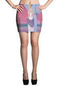 Sharon Tatem Fashion Stretch Mini Skirt Perfume - Mini Skirt - Sharon Tatem LLC.