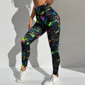 Print Seamless Leggings Women Soft Workout Tights Fitness Outfits Yoga Pants High Waisted Gym Wear Lycra Spandex Leggings - Home - Sharon Tatem LLC.