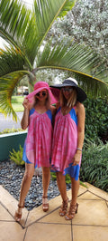 Pink Rose Dress Chiffon Halter Dress - Chiffon Dress Collection - Sharon Tatem LLC.