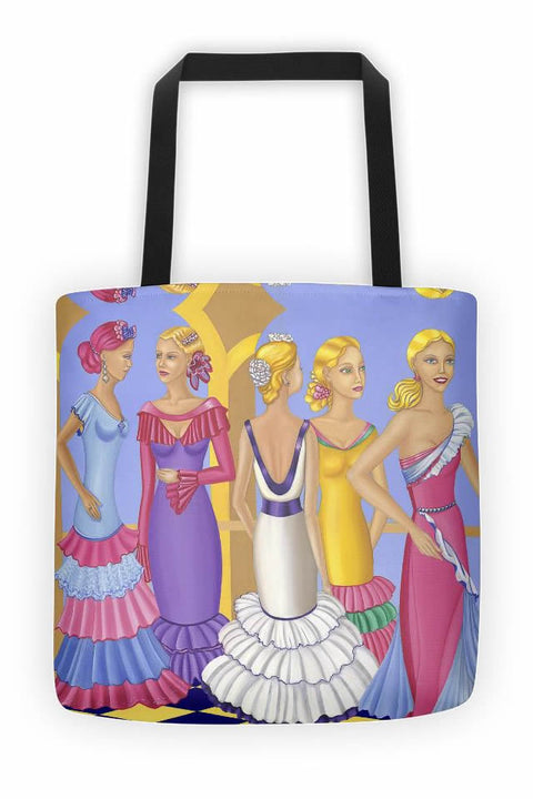 Sharon Tatem Fashion Tote bag All About The Dress - Beach Bag - Sharon Tatem LLC.