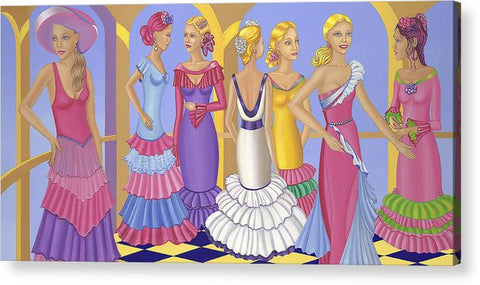 All About The Dress  Acrylic Print - Acrylic Print - Sharon Tatem LLC.