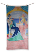 Art Deco Cruising Women Towel - Homeware - Sharon Tatem LLC.