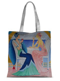 Art Deco Cruising Womens Tote Bag - Accessories - Sharon Tatem LLC.