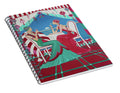 Christmas Cruisin - Spiral Notebook - Spiral Notebook - Sharon Tatem LLC.