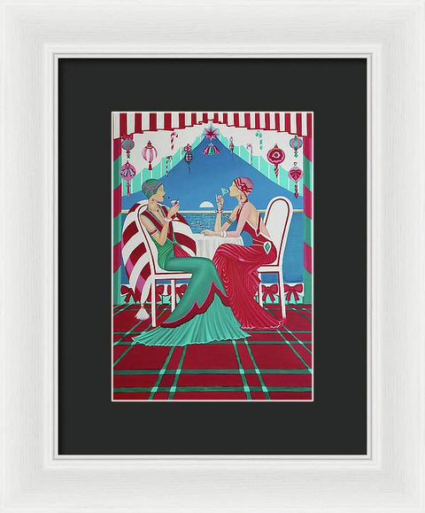 Christmas Cruisin - Framed Print - Framed Print - Sharon Tatem LLC.