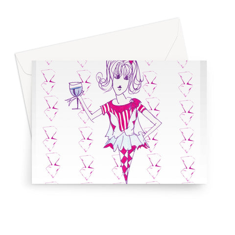 BitcloutBibi Greeting Card - Stationery - Sharon Tatem LLC.
