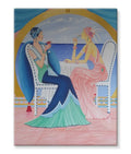 Gift Art Deco Cruising Women Canvas - Wall Decor - Sharon Tatem LLC.