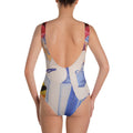 Palm Beach Blue-Piece Swimsuit -  - Sharon Tatem LLC.