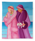 Palm Beach Days  - Blanket - Blanket - Sharon Tatem LLC.