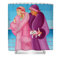 Palm Beach Days  - Shower Curtain - Shower Curtain - Sharon Tatem LLC.