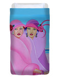 Palm Beach Pink Ladies - Duvet Cover - Duvet Cover - Sharon Tatem LLC.