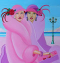 Palm Beach Pink Ladies - Art Print - Art Print - Sharon Tatem LLC.