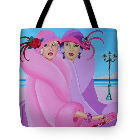 Palm Beach Pink Ladies - Tote Bag - Tote Bag - Sharon Tatem LLC.