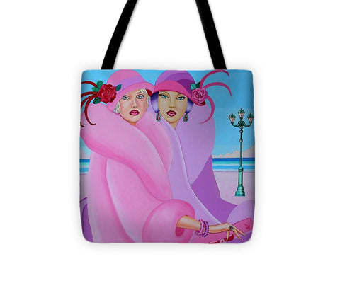 Palm Beach Pink Ladies - Tote Bag - Tote Bag - Sharon Tatem LLC.