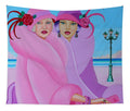 Palm Beach Pink Ladies - Tapestry - Tapestry - Sharon Tatem LLC.