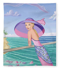 Palm Beach Purple - Blanket - Blanket - Sharon Tatem LLC.