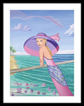 Palm Beach Purple - Framed Print - Framed Print - Sharon Tatem LLC.